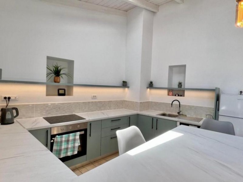 Kritsa Kreta, Kritsa: Neu renoviertes traditionelles Haus mit Balkon zu verkaufen Haus kaufen